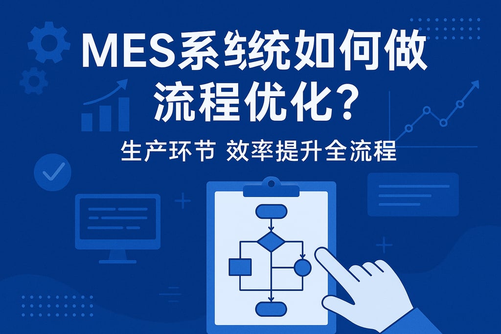 MES系统如何做流程优化？生产环节效率提升全流程
