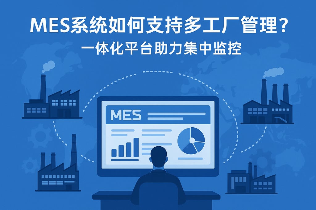 MES系统如何支持多工厂管理？一体化平台助力集中监控