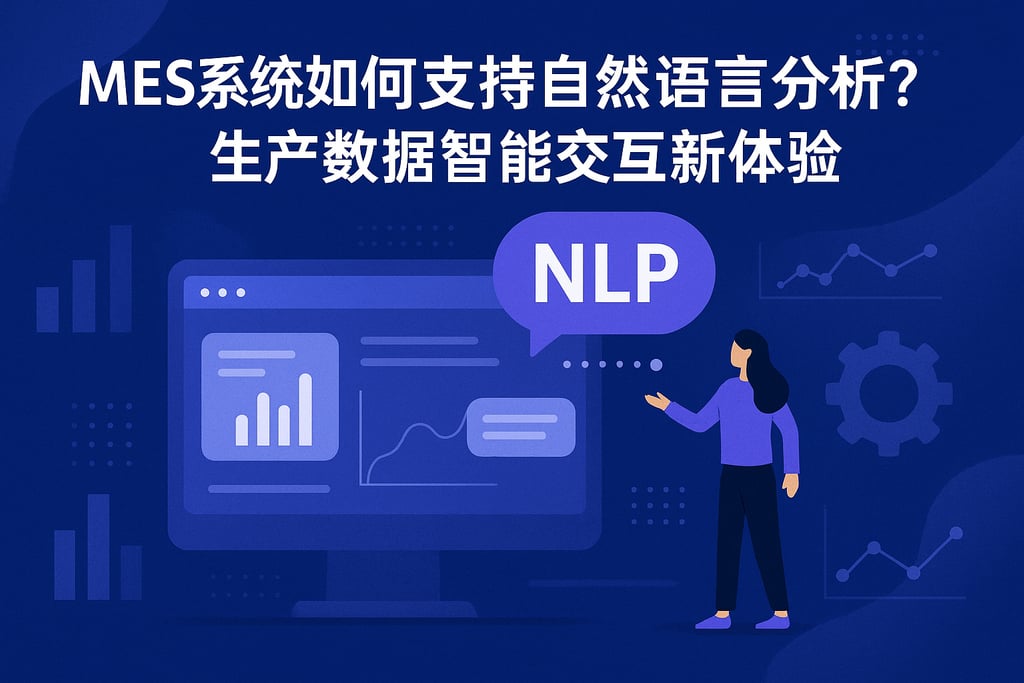 MES系统如何支持自然语言分析？生产数据智能交互新体验
