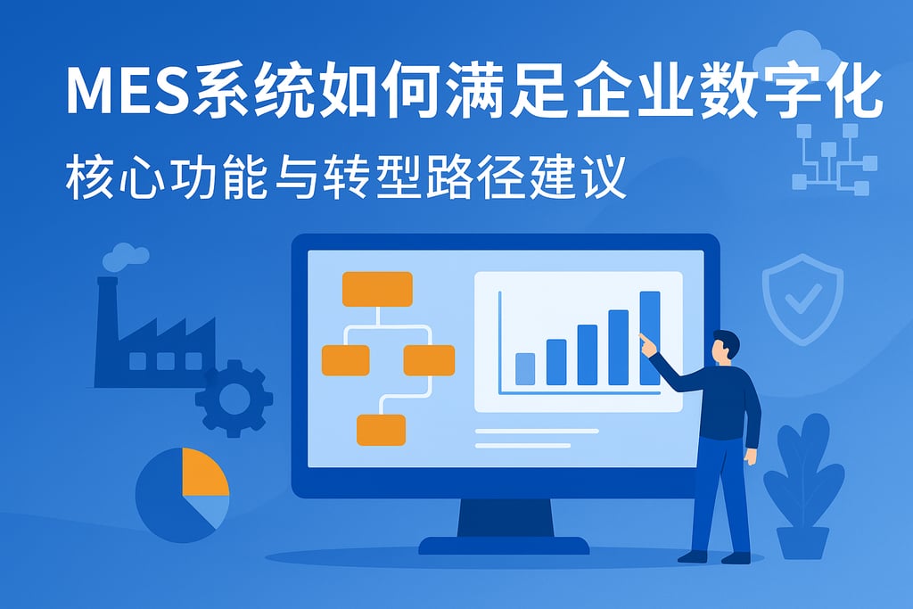 MES系统如何满足企业数字化？核心功能与转型路径建议