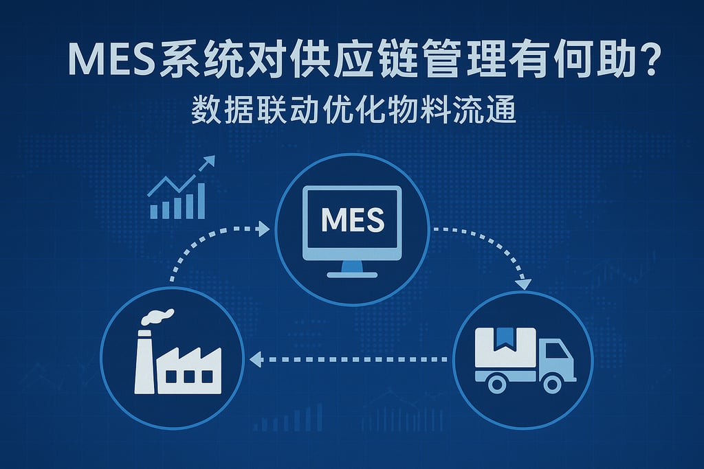 MES系统对供应链管理有何帮助？数据联动优化物料流通