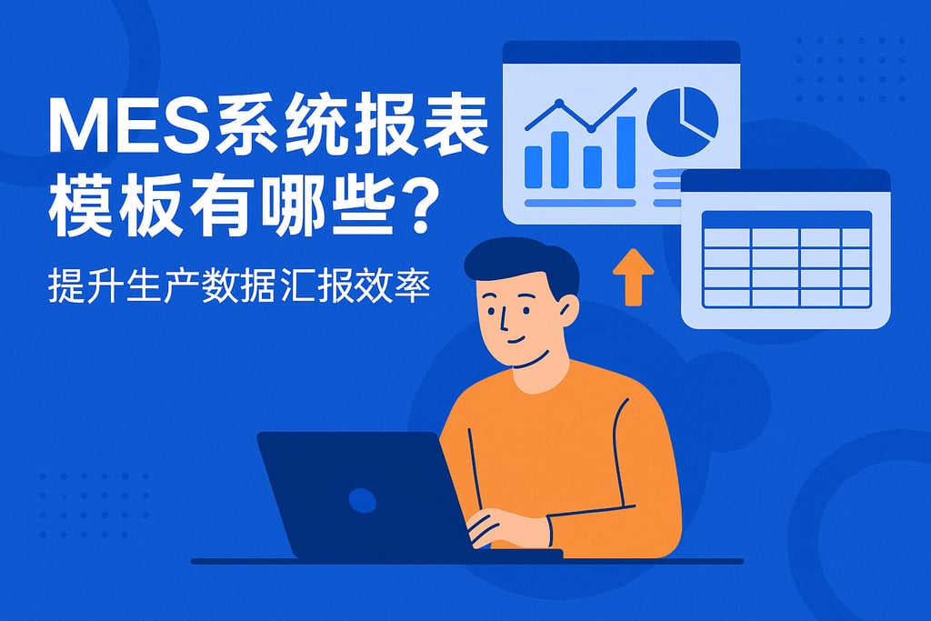 MES系统报表模板有哪些？提升生产数据汇报效率