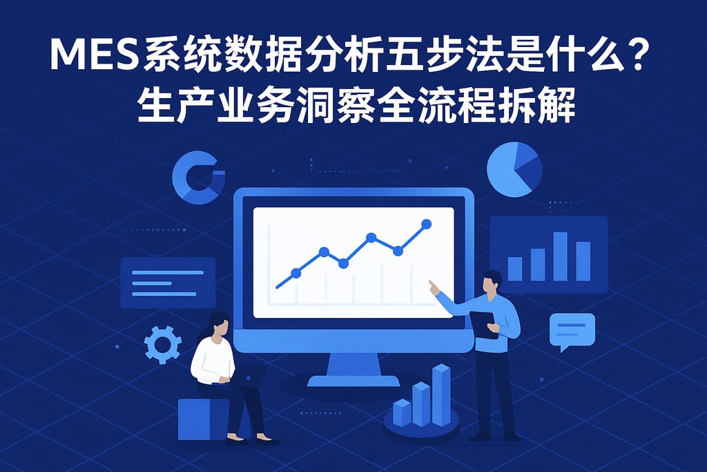 MES系统数据分析五步法是什么？生产业务洞察全流程拆解