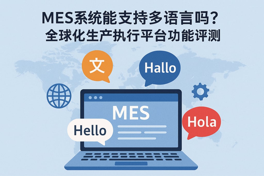 MES系统能支持多语言吗？全球化生产执行平台功能评测