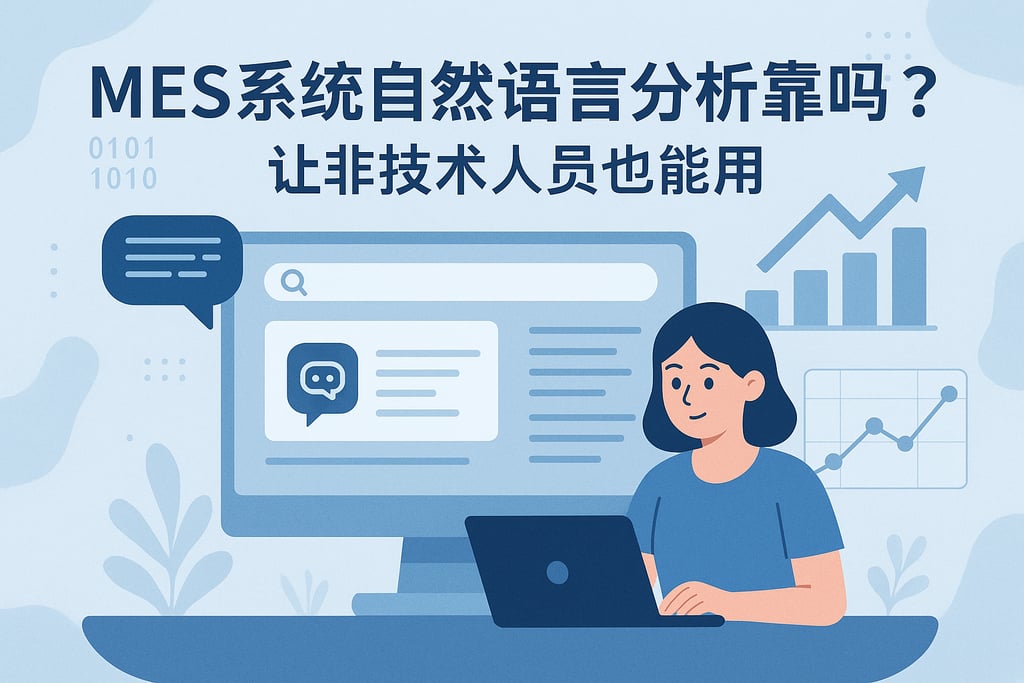 MES系统自然语言分析靠谱吗？让非技术人员也能用