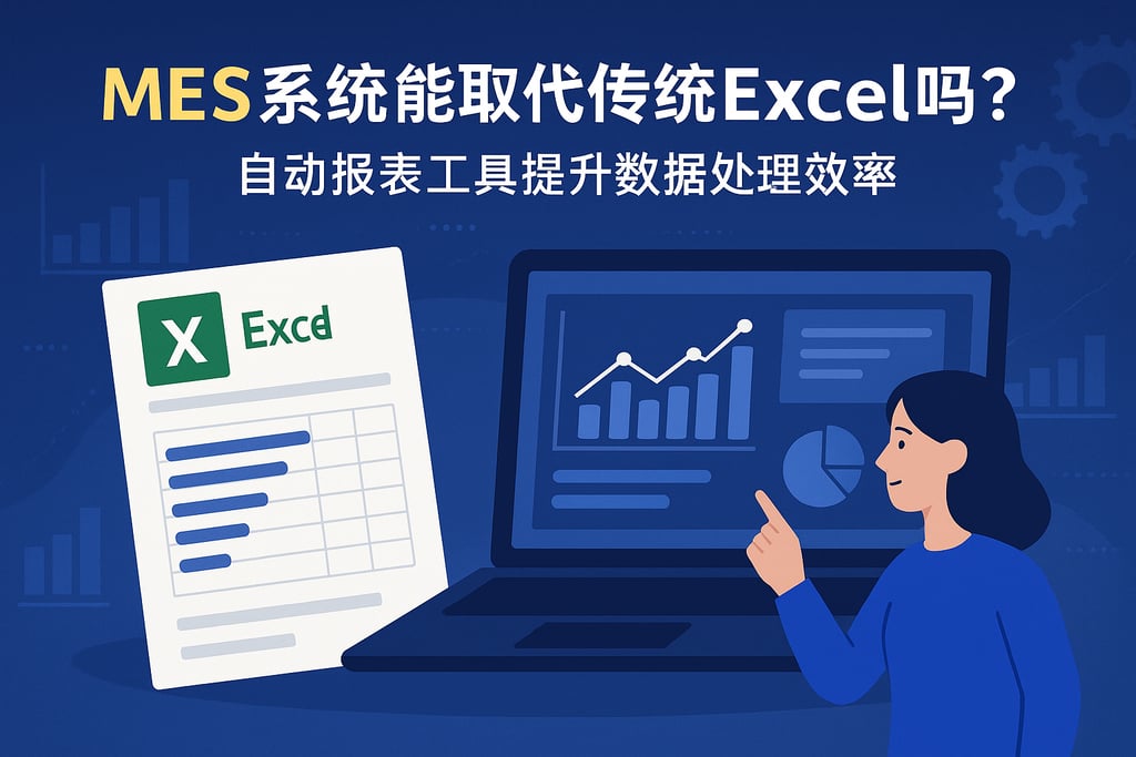 mes系统能取代传统Excel吗？自动报表工具提升数据处理效率