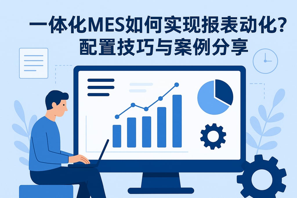 一体化MES如何实现报表自动化？配置技巧与案例分享