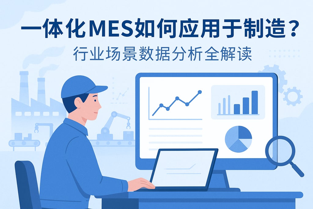 一体化MES如何应用于制造业？行业场景数据分析全解读