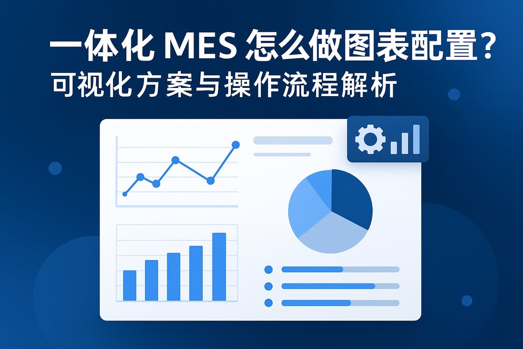 一体化MES怎么做图表配置？可视化方案与操作流程解析