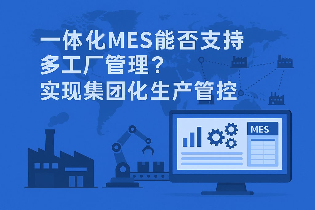 一体化MES能否支持多工厂管理？实现集团化生产管控