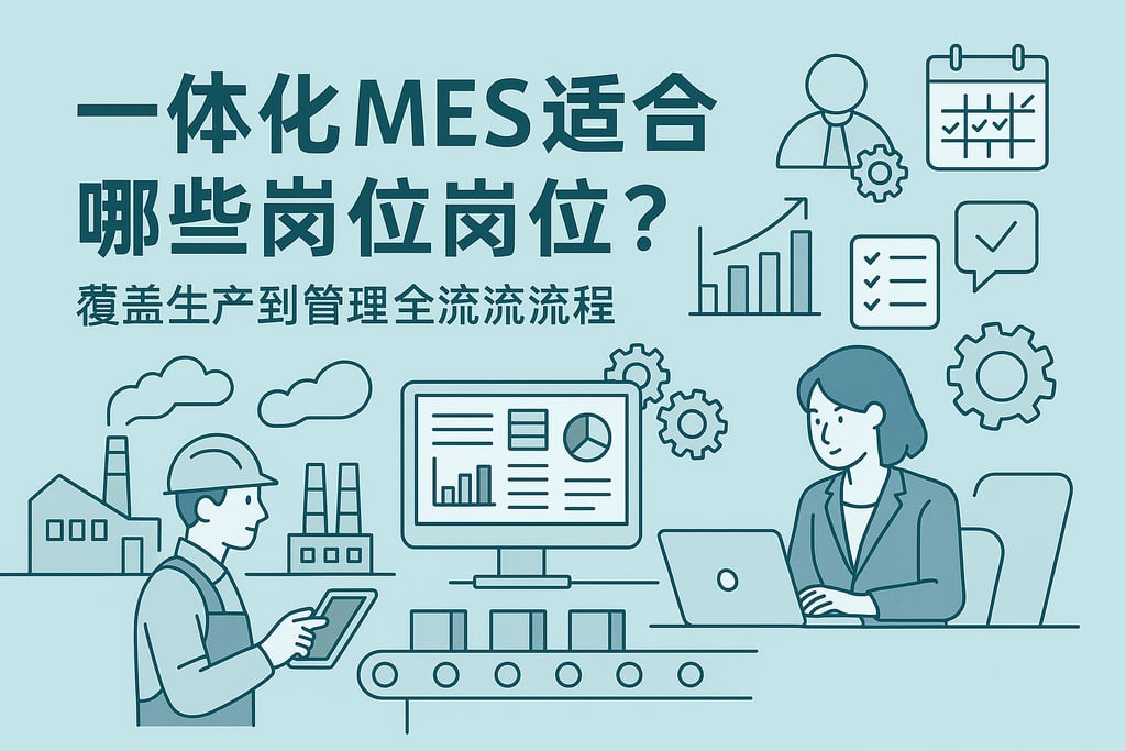 一体化MES适合哪些岗位？覆盖生产到管理全流程