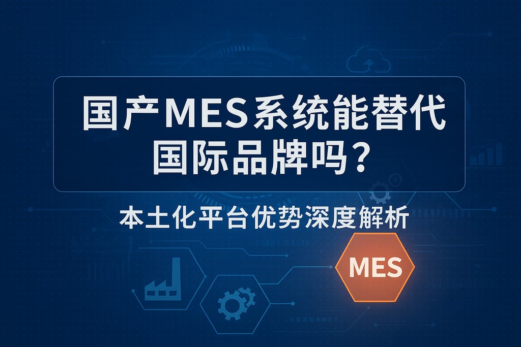 国产MES系统能替代国际品牌吗？本土化平台优势深度解析