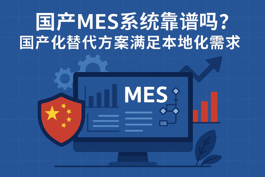 国产MES系统靠谱吗？国产化替代方案满足本地化需求