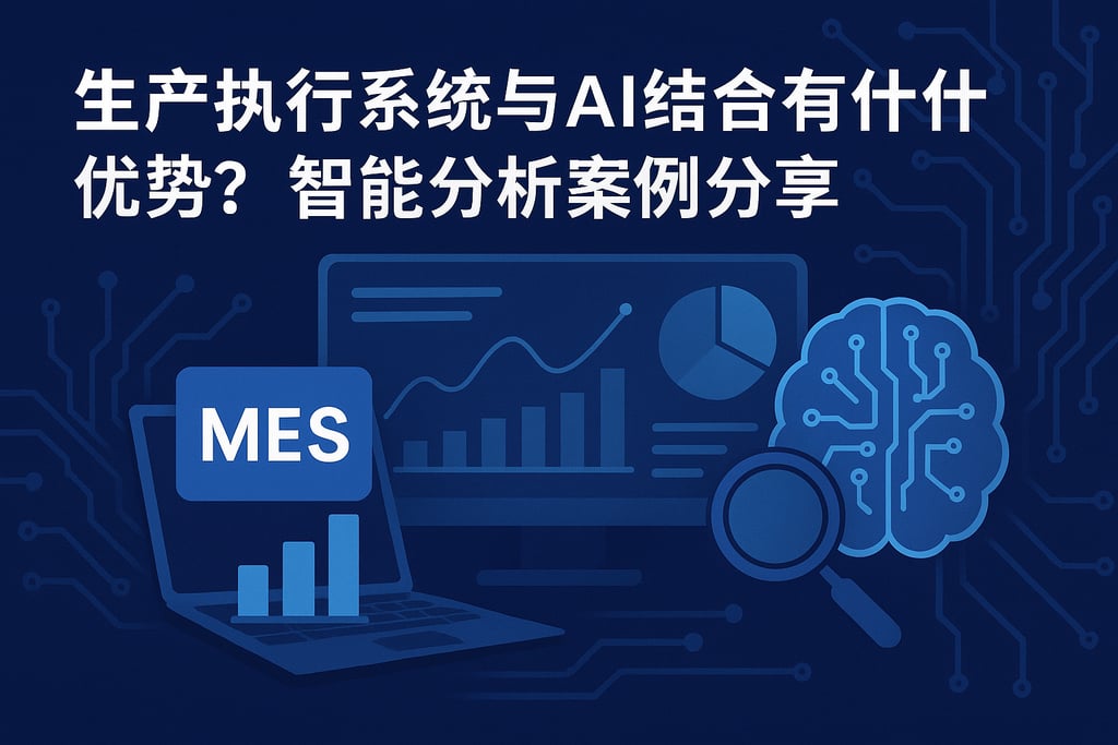 生产执行系统与AI结合有什么优势？智能分析案例分享
