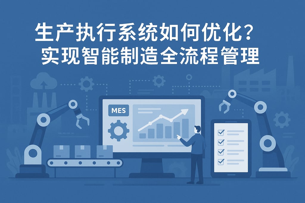 生产执行系统如何优化？实现智能制造全流程管理
