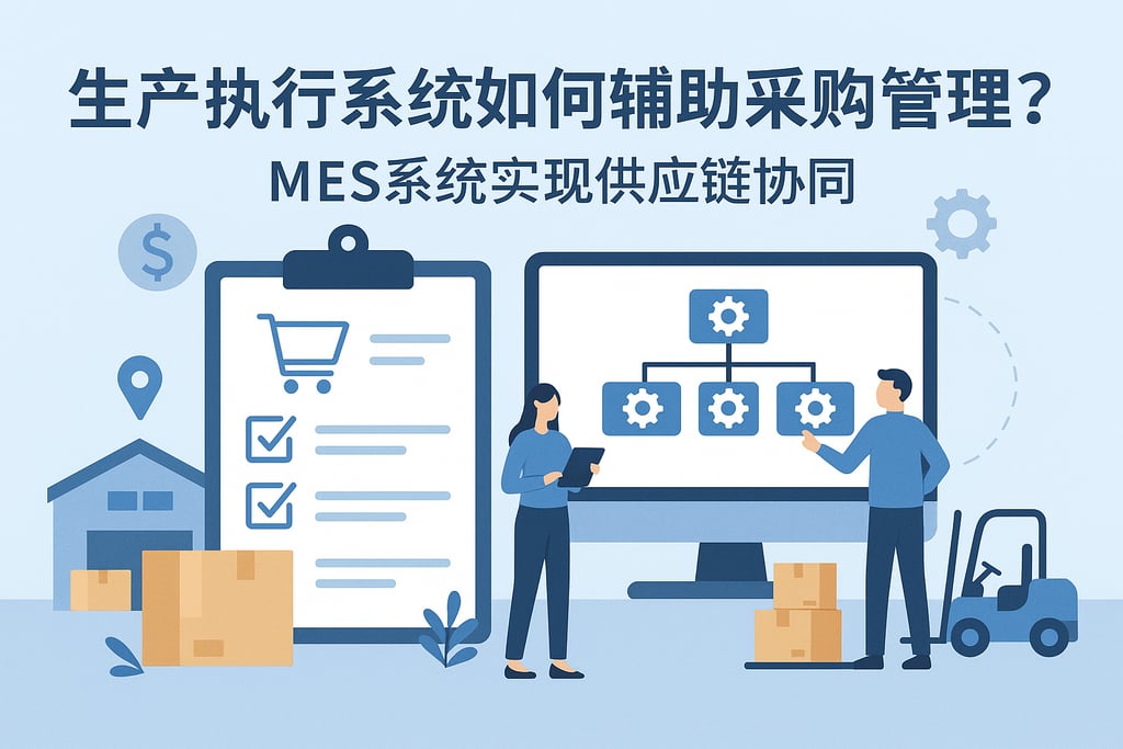 生产执行系统如何辅助采购管理？MES系统实现供应链协同