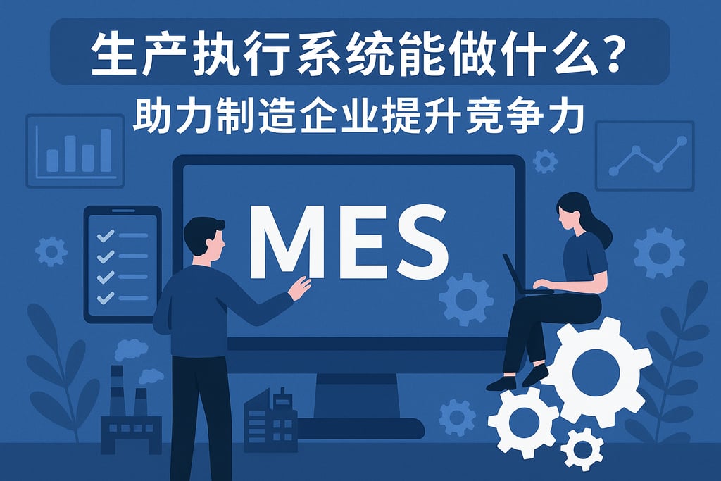 生产执行系统能做什么？助力制造企业提升竞争力