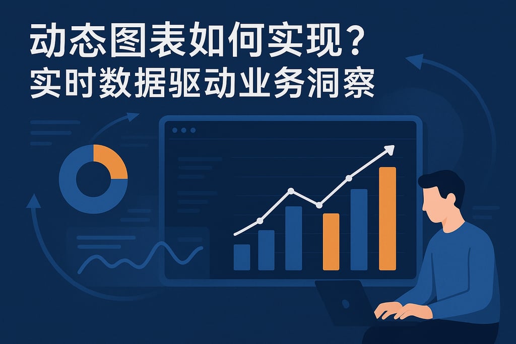 动态图表如何实现？实时数据驱动业务洞察 - FineReport报表知识库