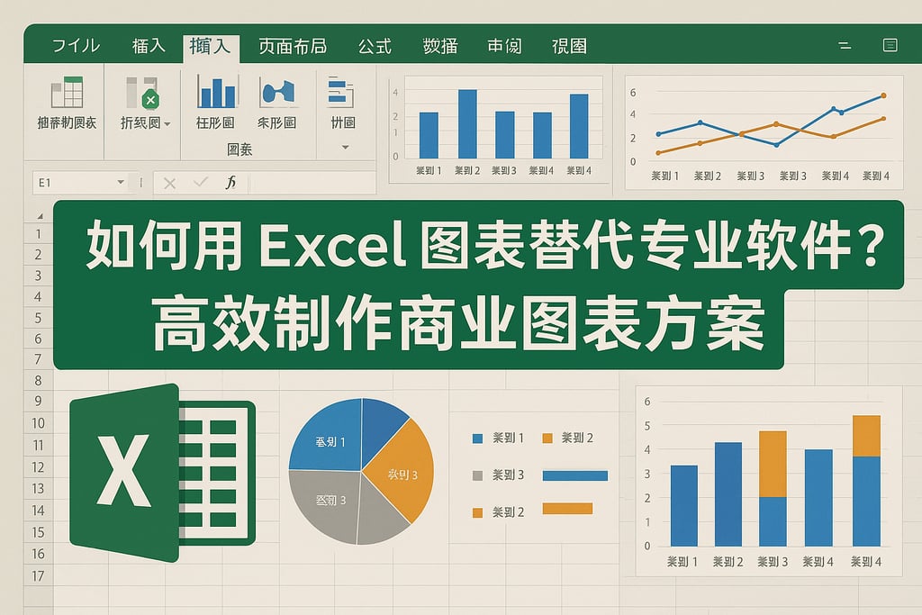 Excel图表如何替代专业软件？高效制作商业图表方案