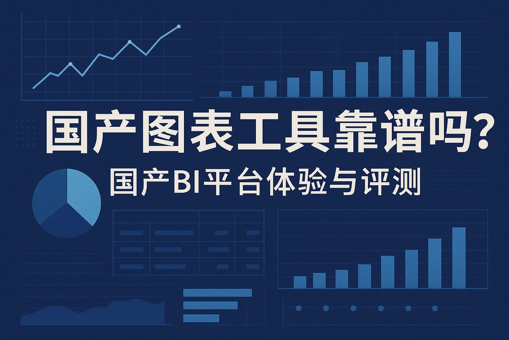 国产图表工具靠谱吗？国产BI平台体验与评测