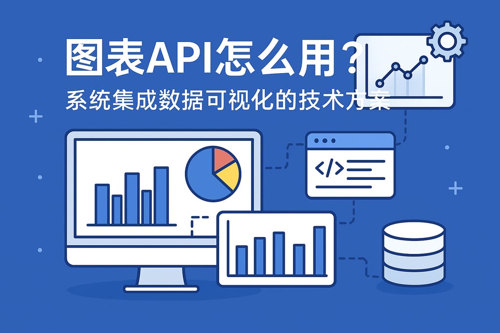 图表API怎么用？系统集成数据可视化的技术方案