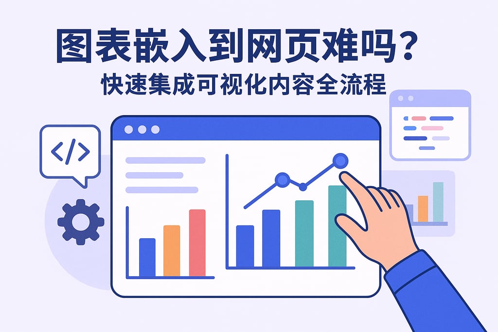 图表嵌入到网页难吗？快速集成可视化内容全流程