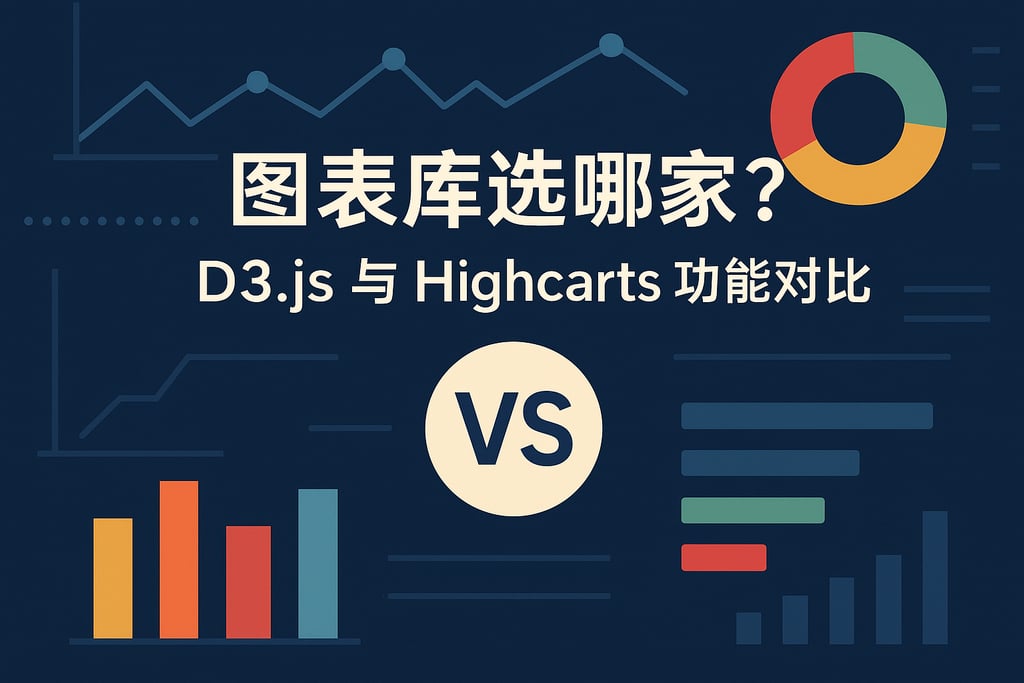 图表库选哪家？D3.js与Highcharts功能对比