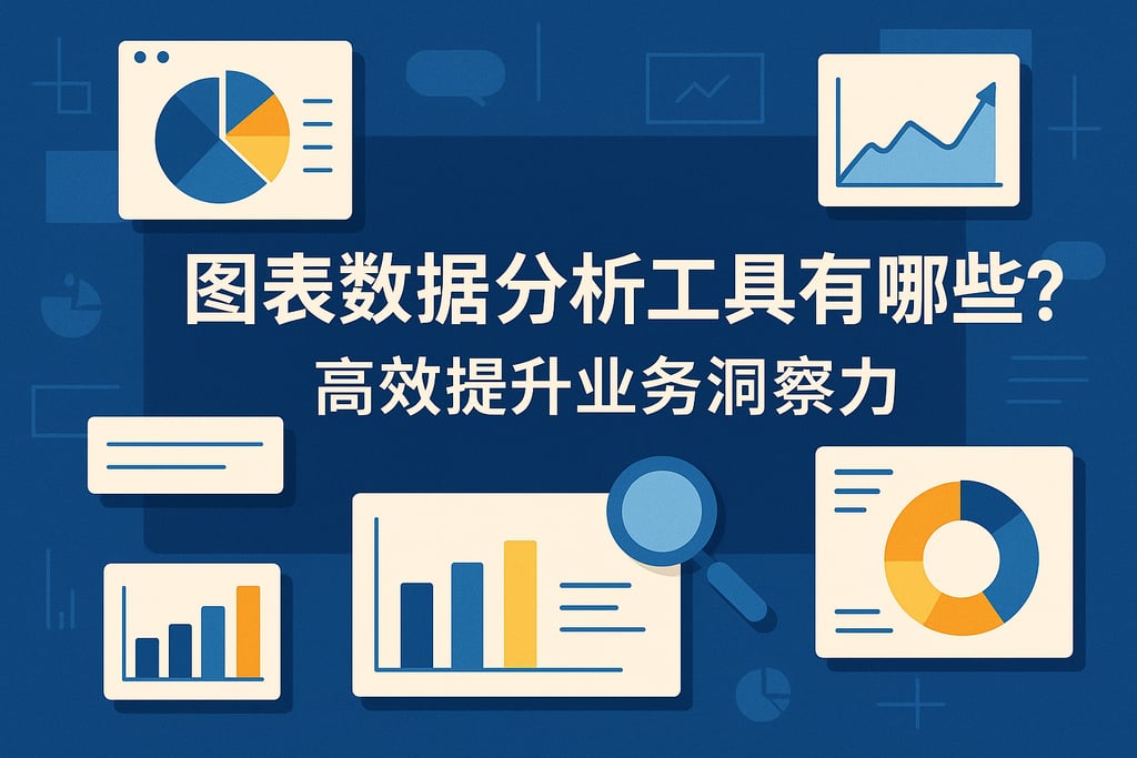 图表数据分析工具有哪些？高效提升业务洞察力
