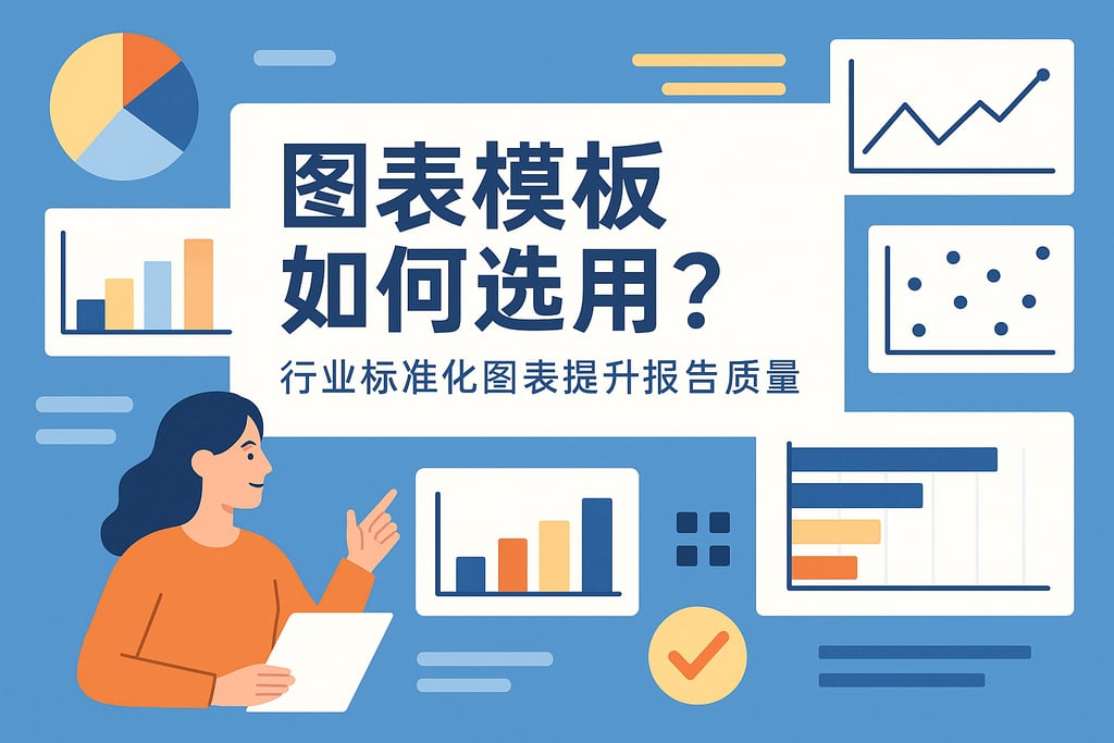 图表模板如何选用？行业标准化图表提升报告质量