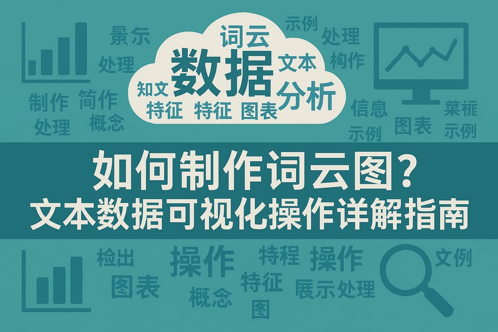 如何制作词云图？文本数据可视化操作详解指南