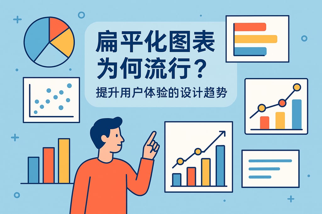 扁平化图表为何流行？提升用户体验的设计趋势