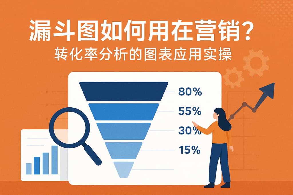 漏斗图如何用在营销？转化率分析的图表应用实操