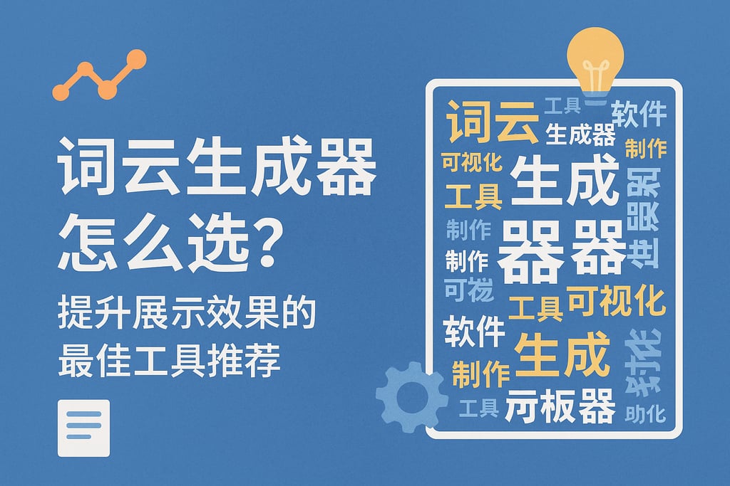词云生成器怎么选？提升展示效果的最佳工具推荐