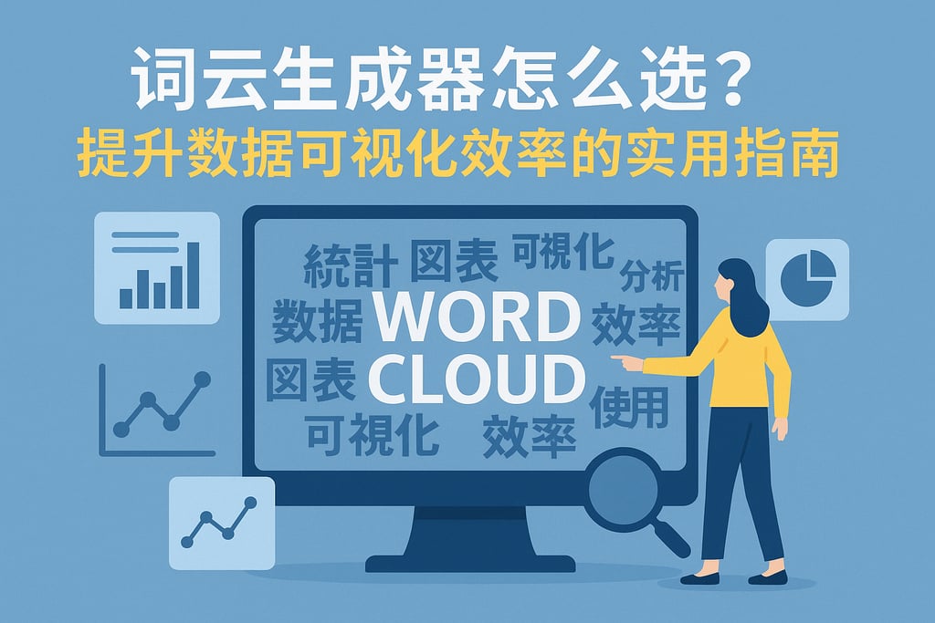 词云生成器怎么选？提升数据可视化效率的实用指南