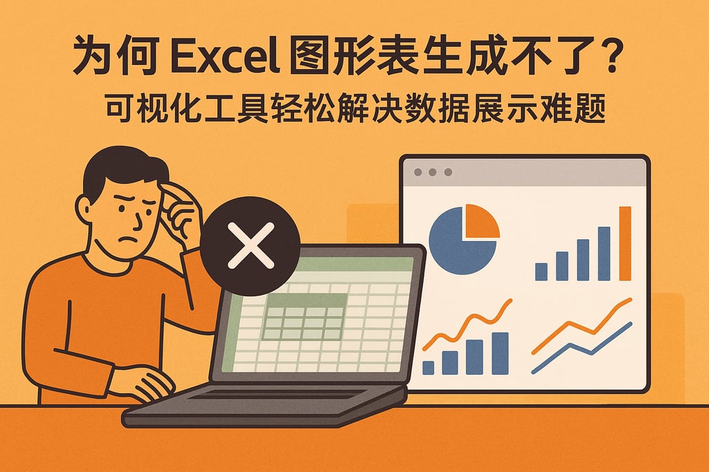 为何Excel图形表生成不了?可视化工具轻松解决数据展示难题 - FineReport报表知识库
