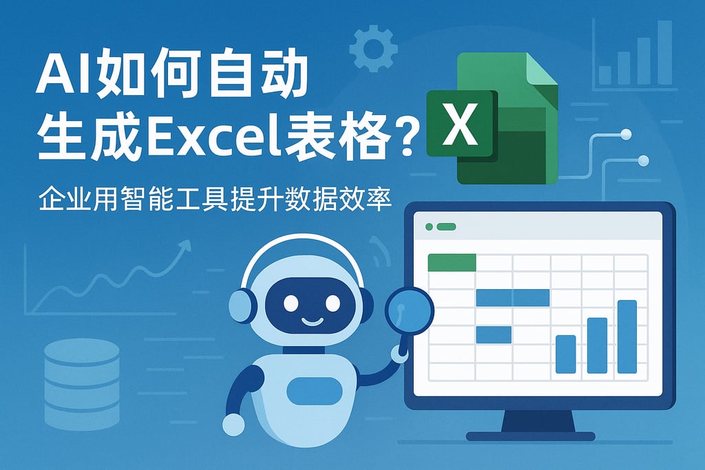 AI如何自动生成Excel表格？企业用智能工具提升数据效率
