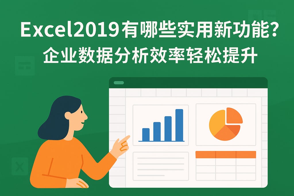 Excel2019有哪些实用新功能？企业数据分析效率轻松提升