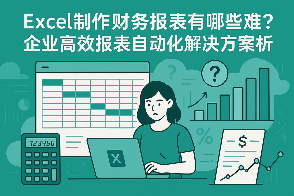 Excel制作财务报表有哪些难点？企业高效报表自动化解决方案解析