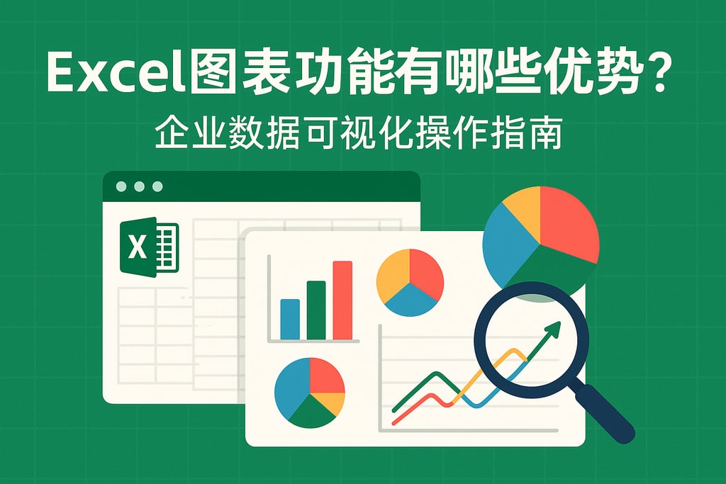 Excel图表功能有哪些优势？企业数据可视化操作指南