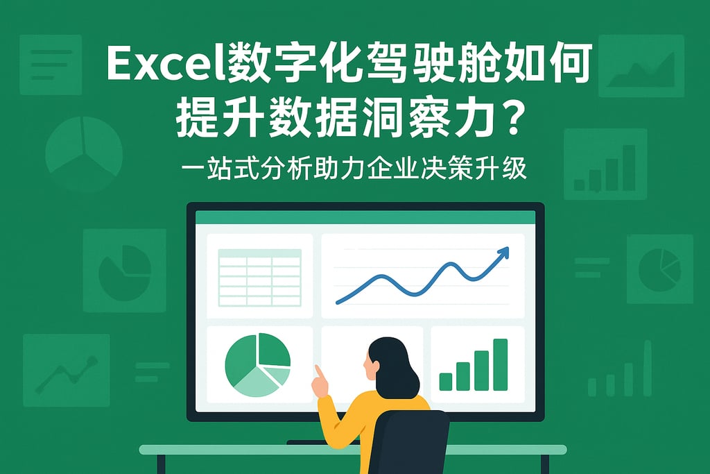 Excel数字化驾驶舱如何提升数据洞察力？一站式分析助力企业决策升级