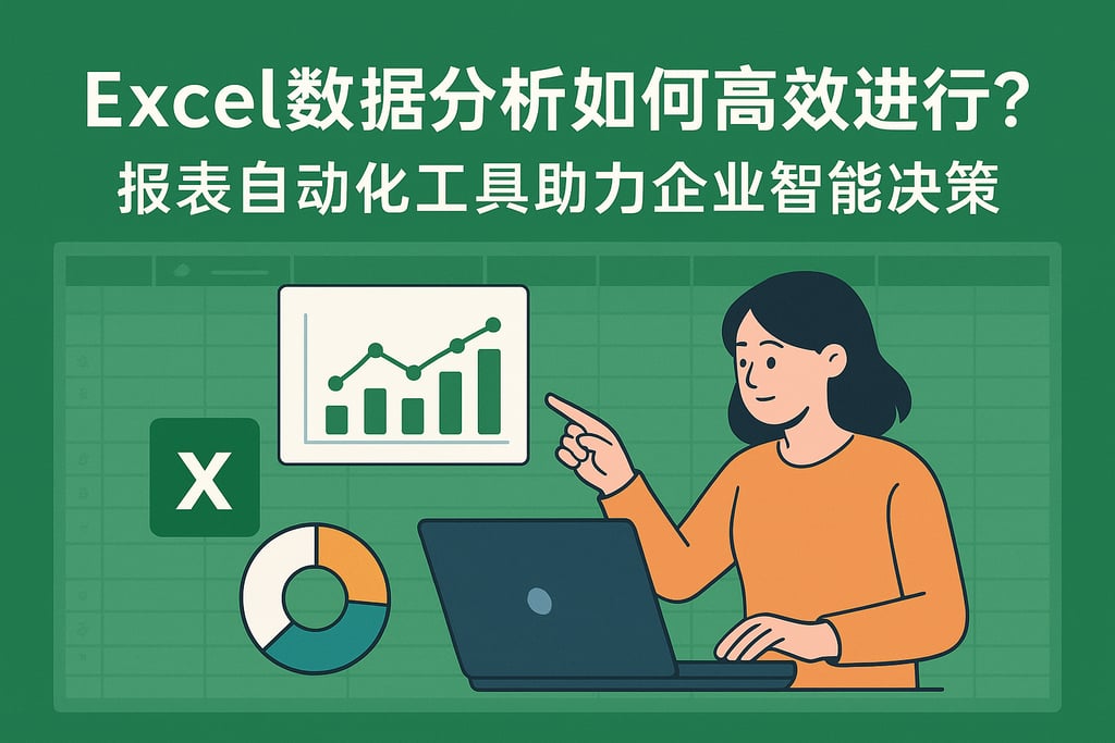 Excel数据分析如何高效进行？报表自动化工具助力企业智能决策