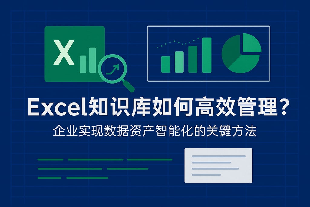 Excel知识库如何高效管理？企业实现数据资产智能化的关键方法