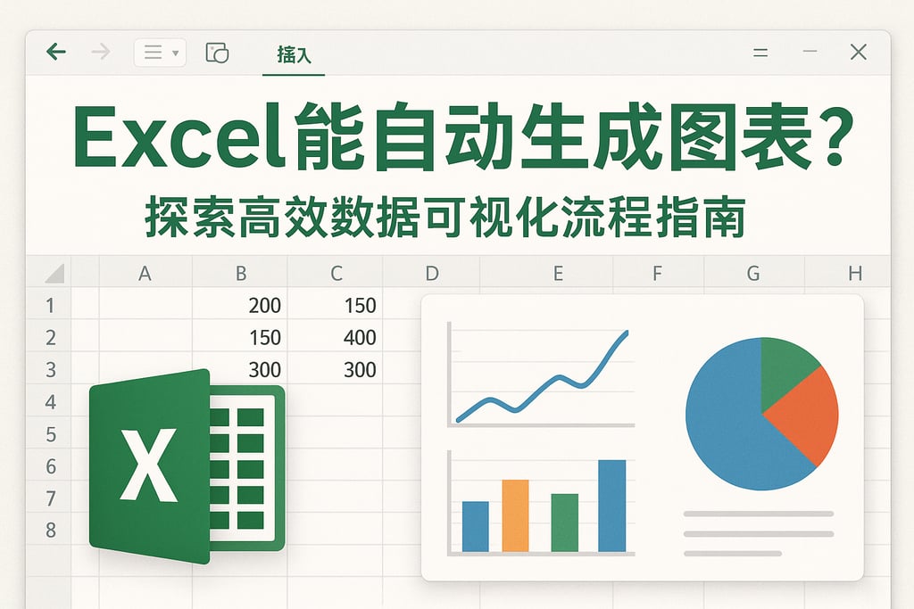 Excel能自动生成图表吗？探索高效数据可视化流程指南