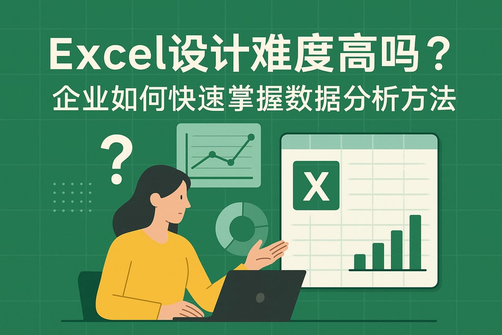 Excel设计难度高吗？企业如何快速掌握数据分析方法