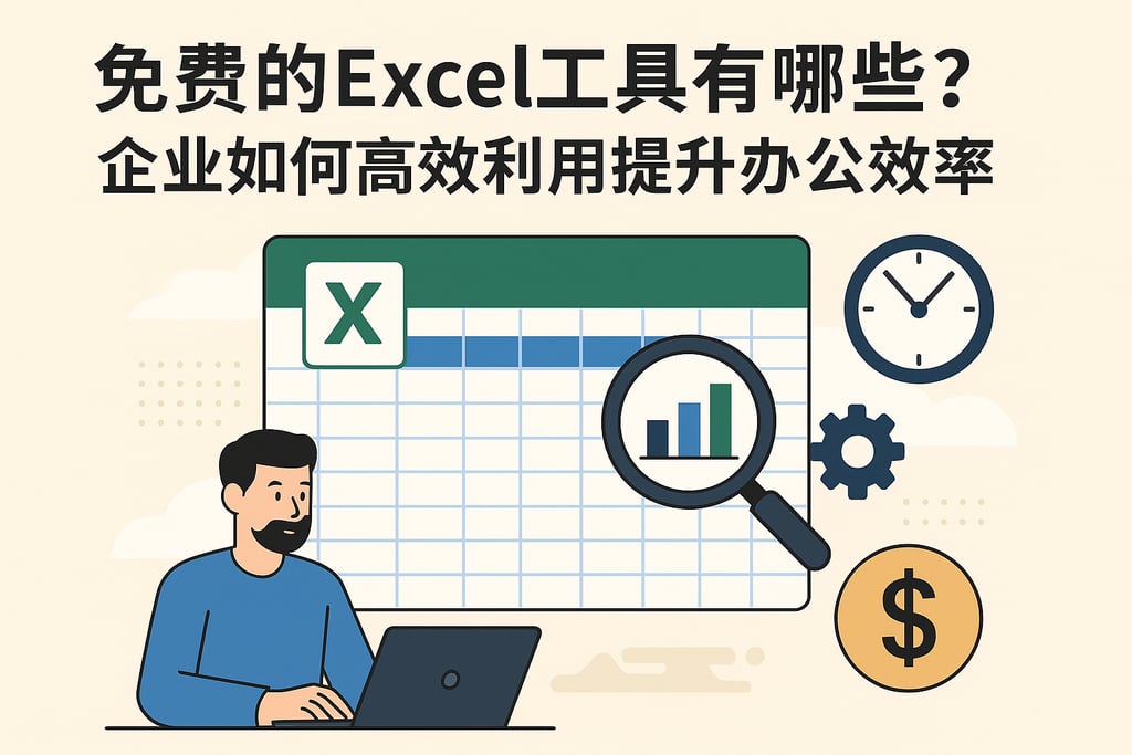 免费的excel工具有哪些？企业如何高效利用提升办公效率