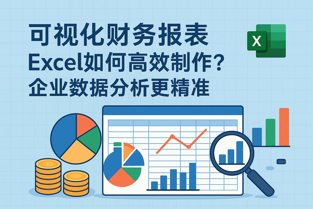 可视化财务报表excel如何高效制作？企业数据分析更精准