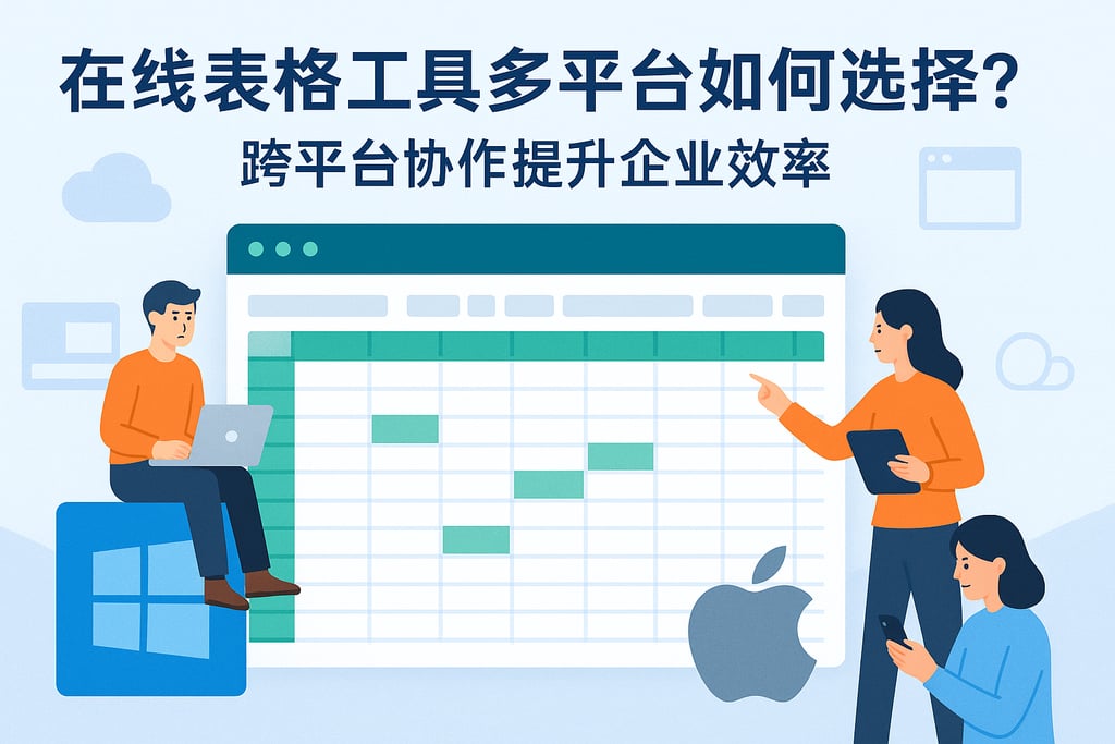 在线表格工具多平台如何选择？跨平台协作提升企业效率