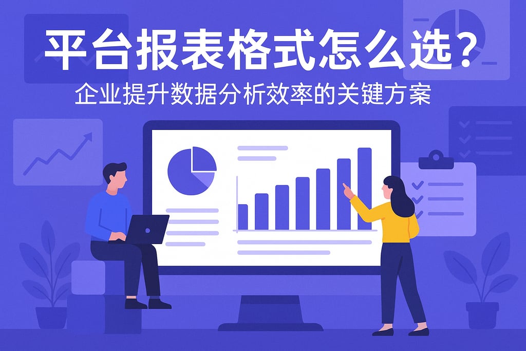 平台报表格式怎么选？企业提升数据分析效率的关键方案