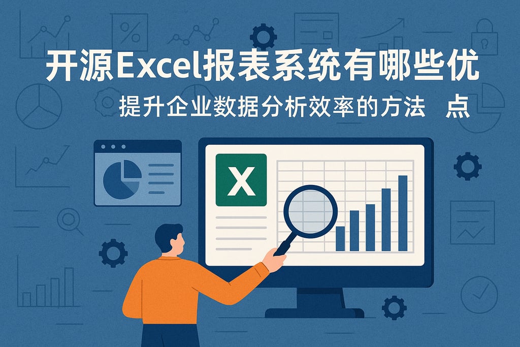 开源excel报表系统有哪些优点？提升企业数据分析效率的方法