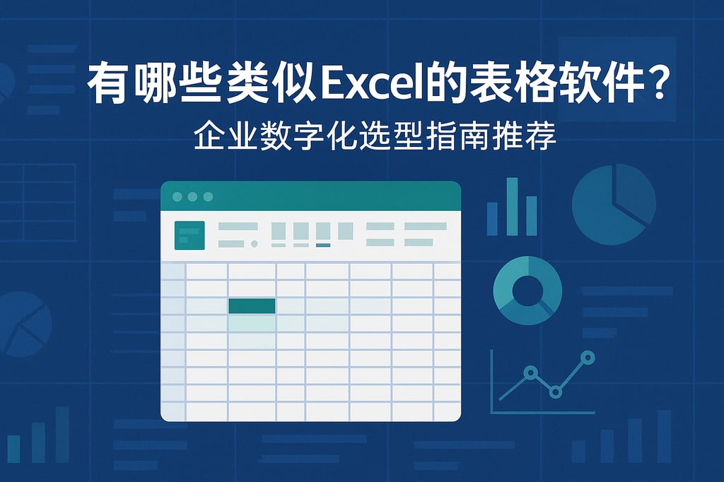 有哪些类似Excel的表格软件？企业数字化选型指南推荐